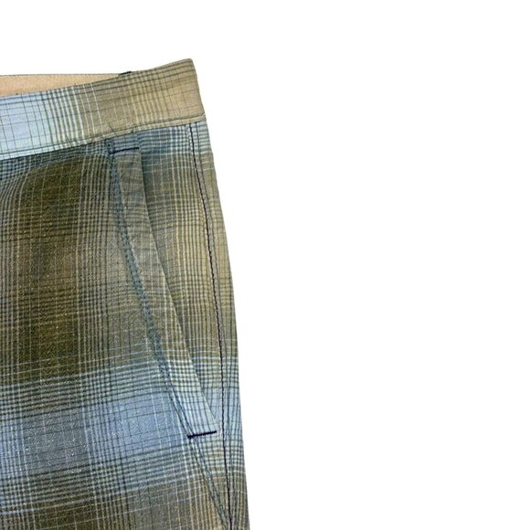 Tommy Bahama Paradise Nation Blue Silk Linen Blend Shorts - Picture 6 of 11